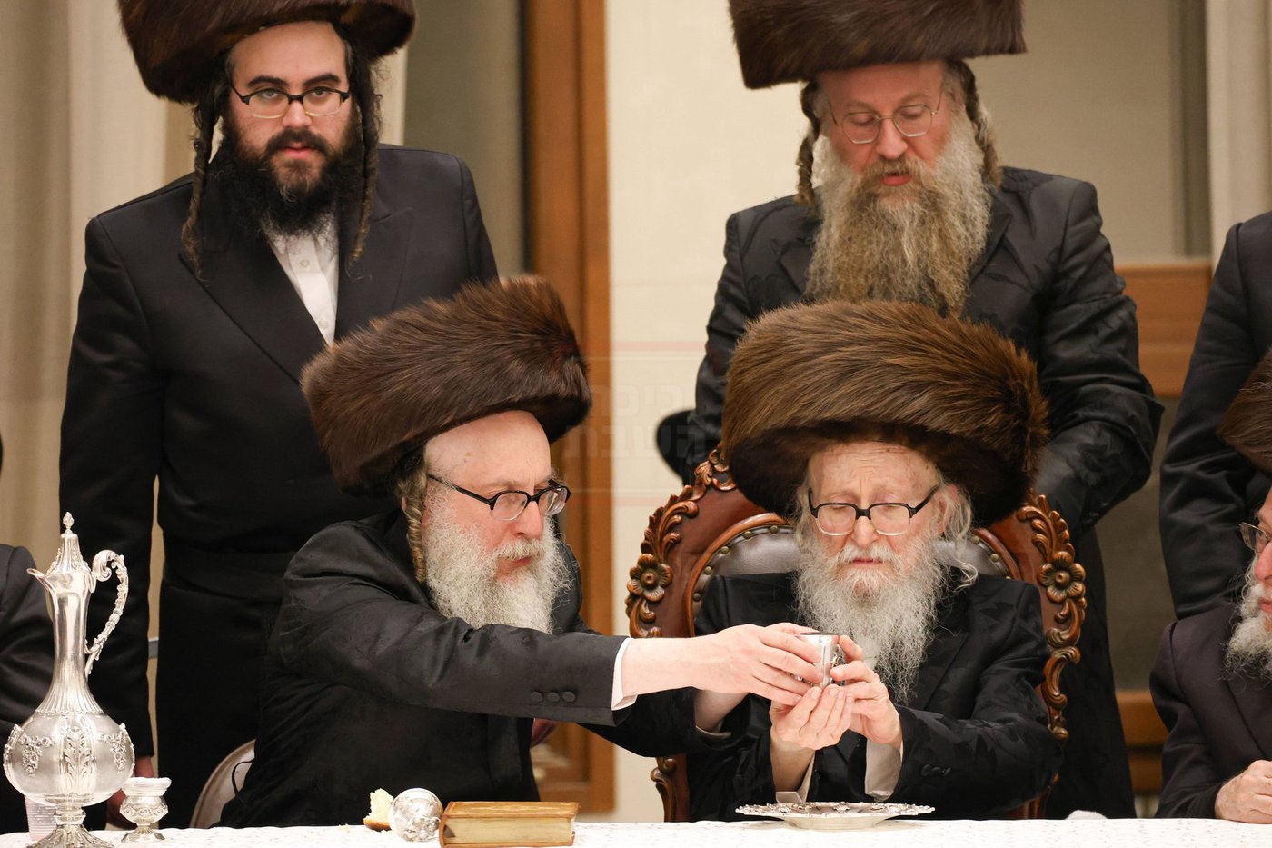 האדמו"ר מסערדאהעלי במוצ"ש בירושלים