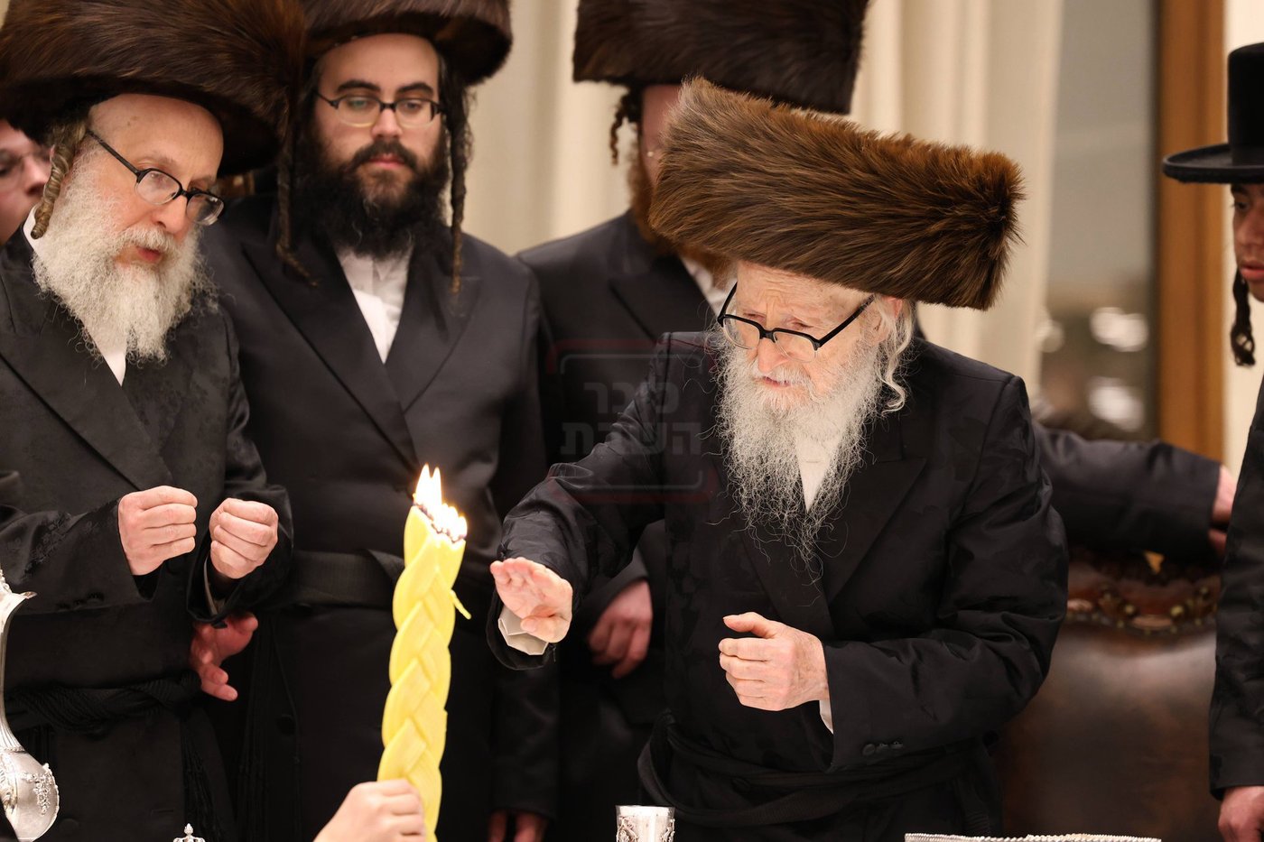 האדמו"ר מסערדאהעלי במוצ"ש בירושלים