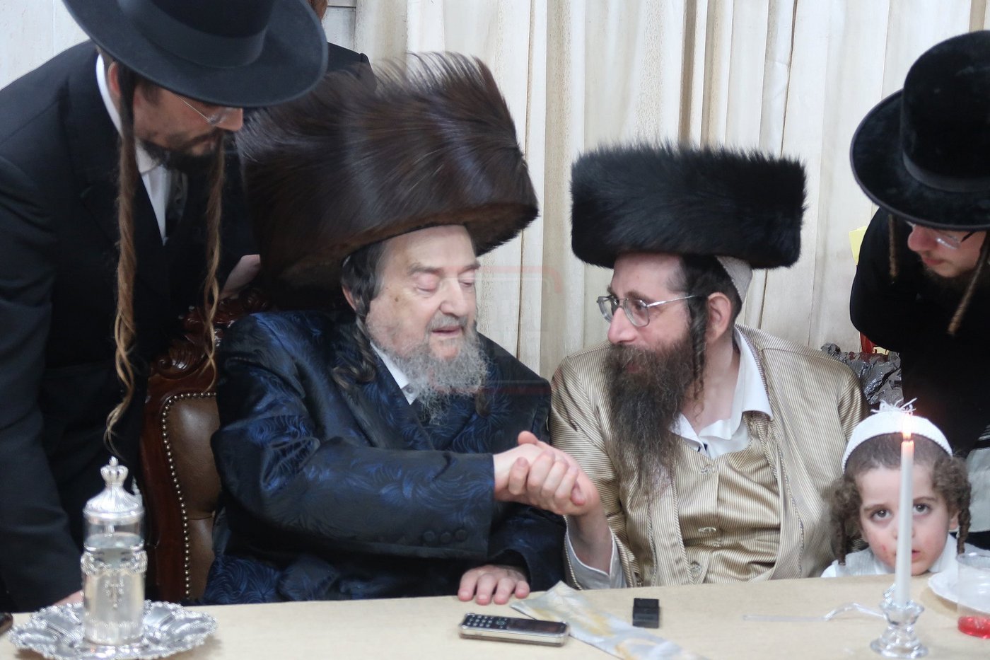 שמחת בר המצווה לנין הגרי"מ שכטר