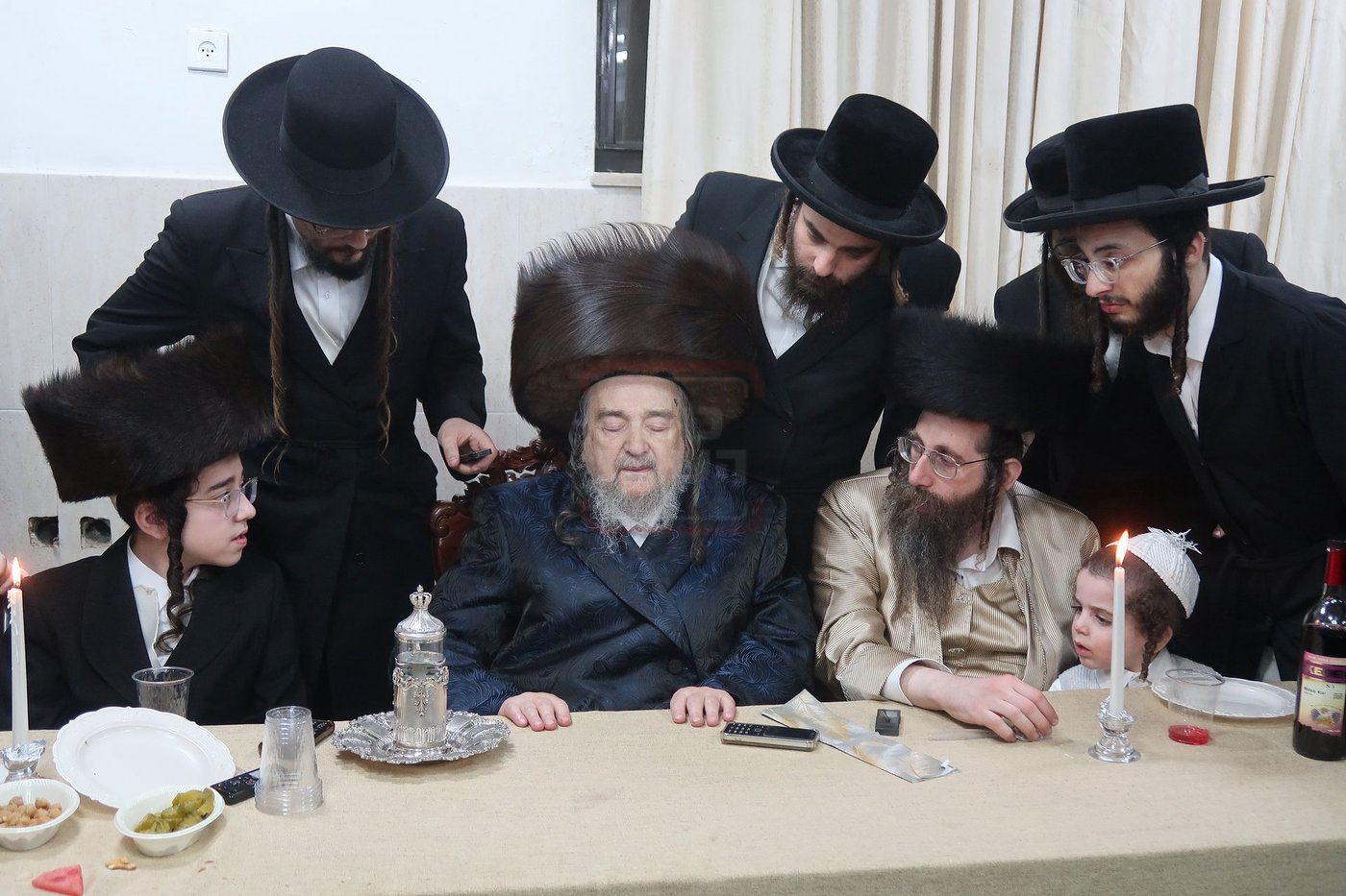 שמחת בר המצווה לנין הגרי"מ שכטר