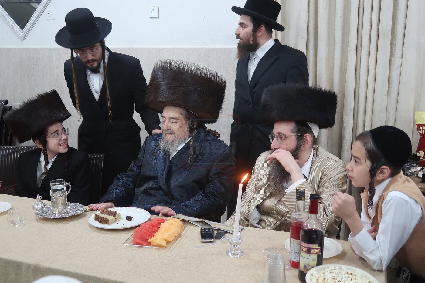 שמחת בר המצווה לנין הגרי"מ שכטר