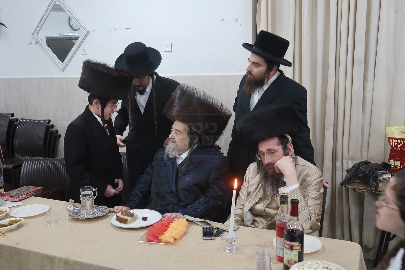 שמחת בר המצווה לנין הגרי"מ שכטר