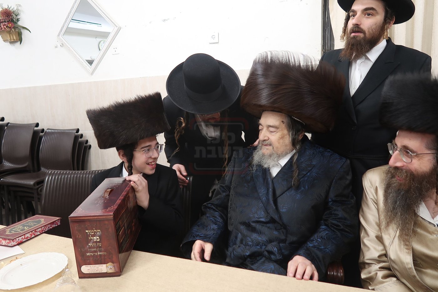 שמחת בר המצווה לנין הגרי"מ שכטר
