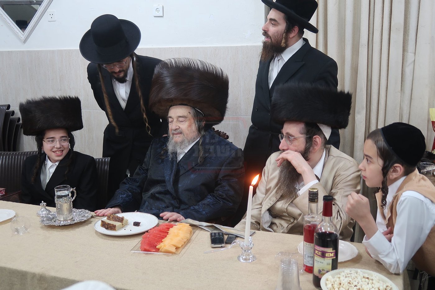 שמחת בר המצווה לנין הגרי"מ שכטר