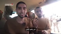גיא ואביתר, בתוך הרכב, ברגעי השחרור של עומר