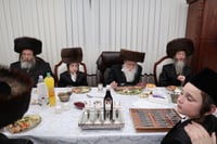 שמחת בר מצווה לנכד האדמו"ר ממכנובקא בעלזא