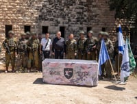 השר ישראל כ"ץ בביקור בשא-נור