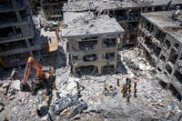 אזור הנפילה בבת ים. הרס בלתי נתפס