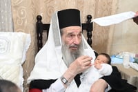 שמחת הברית לנין הגה''צ חכם ניסים בן שמעון