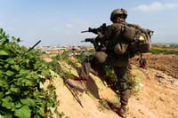 לוחמי נצח יהודה בפשיטה על בית חאנון בצפון רצועת עזה, בשנה שעברה