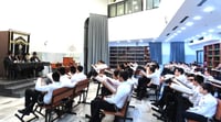 הגר"מ צדקה בישיבת "תורת יהודה" 