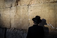 תפילה בכותל. אילוסטרציה