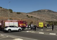 זירת התאונה