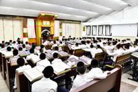 פתיחת הזמן בישיבת 'בית דוד'