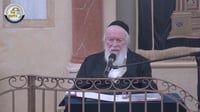 הגר"י זילברשטיין בדבריו לאחר הפיגוע הרצחני