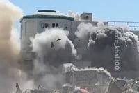 השר כ"ץ מציג בסרטון: "האוניברסיטה האיסלאמית בעזה עולה השמיימה"