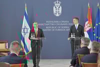 שר החוץ סער עם עמיתו הסרבי