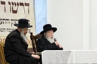 כינוס חיזק לימוד המוסר בראשות האדמו"ר מגור