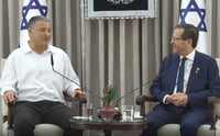 ראש השב"כ החדש שנכנס היום לתפקידו, התארח אצל הנשיא יחד עם משפחתו