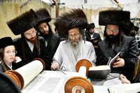 ליל הושענא רבה בחצה"ק זוטשקא