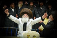 סוכות - הושענא רבה - שמחת תורה, בחצה"ק נדבורנה ירושלים