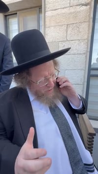 דקות לפני הפתיחה: שיחת הטלפון של הגרש"ב סורוצקין עם התלמיד העצור