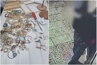 מבוגר בן 65 פרץ ל'גלריות' בעיר צפת וגנב סחורה בשווי עצום | תיעוד