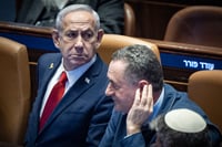 נתניהו ושר הביטחון 