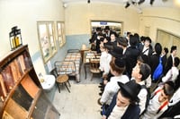 ילדי ''תורה ודעת'' כרמיאל אצל גדולי ישראל בבני ברק