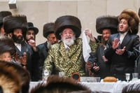 שמחת אירוסי נכד האדמו"ר מויז'ניץ