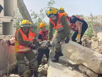 תרגיל חירום לחילוץ בזירת אסון