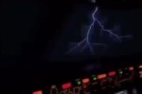 תיעוד משגע: כך נראית הסופה "ביירון" מתא הטייס | צפו בווידאו