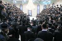 הילולא קדישא בקהל חסידי ירושלים