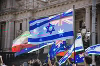 הפגנה פרו-ישראלית באוסטרליה