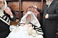 שמחת הברית בחצרות קוזמיר - לעלוב בראנוביץ