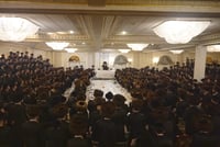 הגרי"מ ארלנגר בשבת בווילאמסבורג