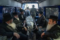 הלווית הנער החרדי יוסף אייזנטל ז"ל