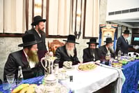 סיום מסכת בביהמ"ד מודז'יץ בביתר