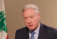 שר החוץ הלבנוני בתיעוד מההודעה החריגה