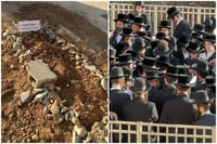 האב ספד בבכי קורע לב לבנו שטבע למוות בנחל: "המילים האחרונות היו 'מוישי, עוד מעט נרקוד בחתונה'"