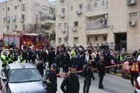 זירת האסון במעון בירושלים