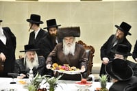 האדמו"ר מקרעטשניף י-ם בשלחה"ט לרגל ט"ו בשבט