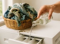 הכניסו את המגבות למכונה עם כוס חומץ