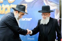 המועמדים המובילים לרבנות העיר הגרמ"מ גלוכובסקי והגר"ג בן משה