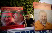 הפגנה נגד מנדלבליט ב-2020