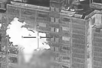 הטיל שוגר לתוך הדירה בבניין - וראש מערך הצליפה של חמאס חוסל | צפו