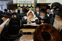 סיום ימי השובבי"ם בחצה"ק סאסוב