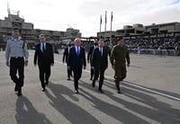 רה"מ נתניהו, הנשיא הרצוג, שהב"ט כ"ץ והרמטכ"ל