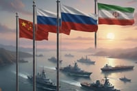 המשחק הכפול בציר איראן רוסיה וסין