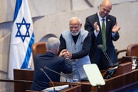 ראש ממשלת הודו בביקורו בכנסת